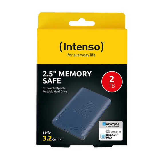 Intenso Memory Safe 2TB Blauw