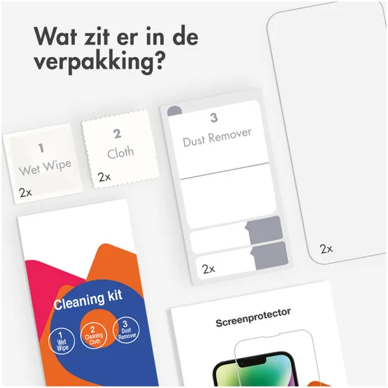 Accezz 2 pack glass voor Samsung Galaxy S25 Edge Transparant