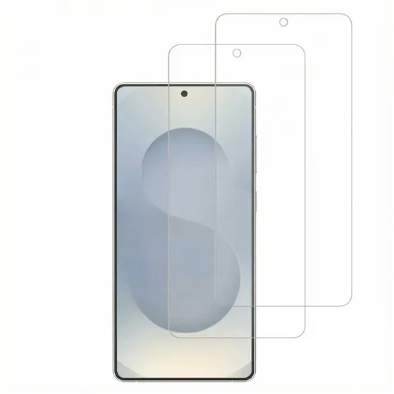 Accezz 2 pack glass voor Samsung Galaxy S25 Edge Transparant