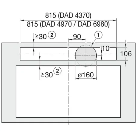 Miele DAD 6980 LevantarAmbient Obsidiaanzwart