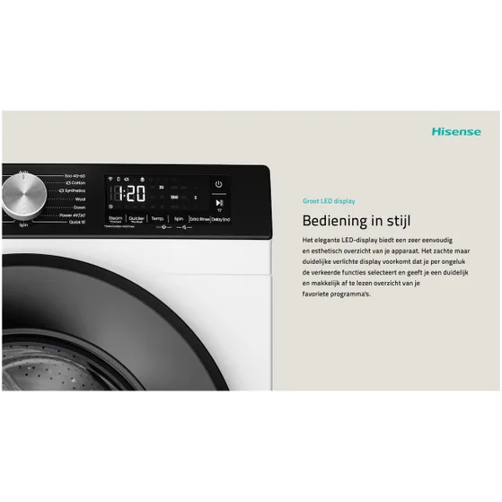 Hisense WF3S8043BW3/BLX