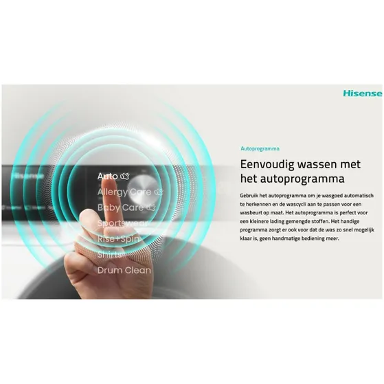 Hisense WF3S9043BW3/BLX