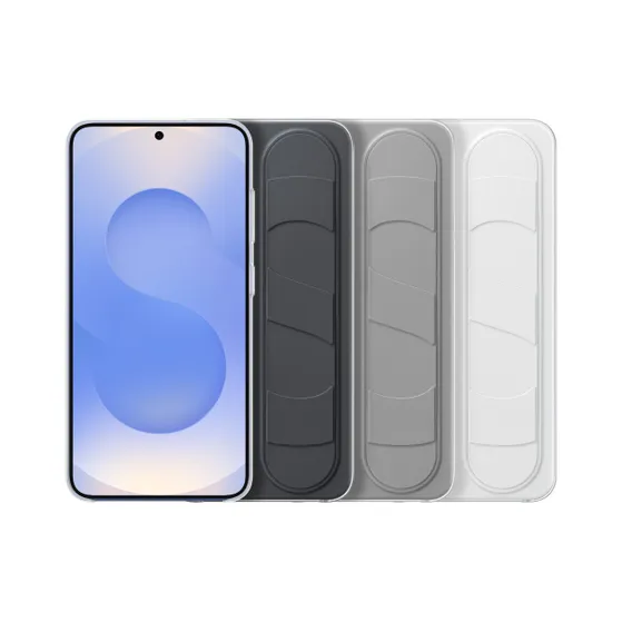 Samsung Galaxy S25 Standing Grip Case Zwart