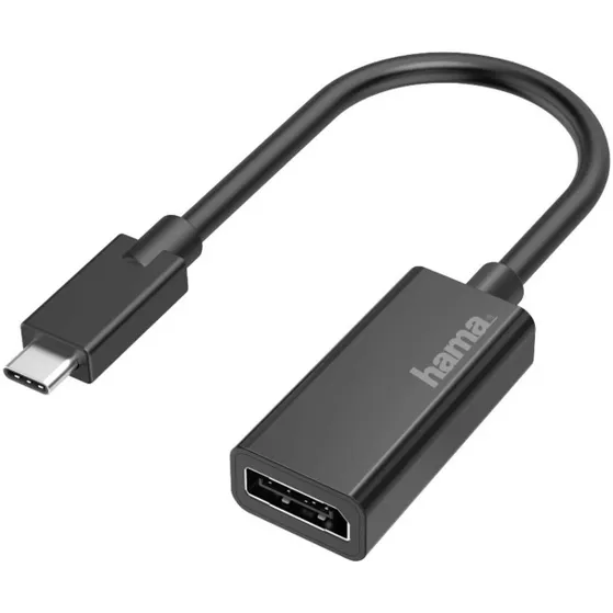 Hama Video-adapter, USB-C-stekker - DisplayPort-aansluiting, Ultra-HD 4K