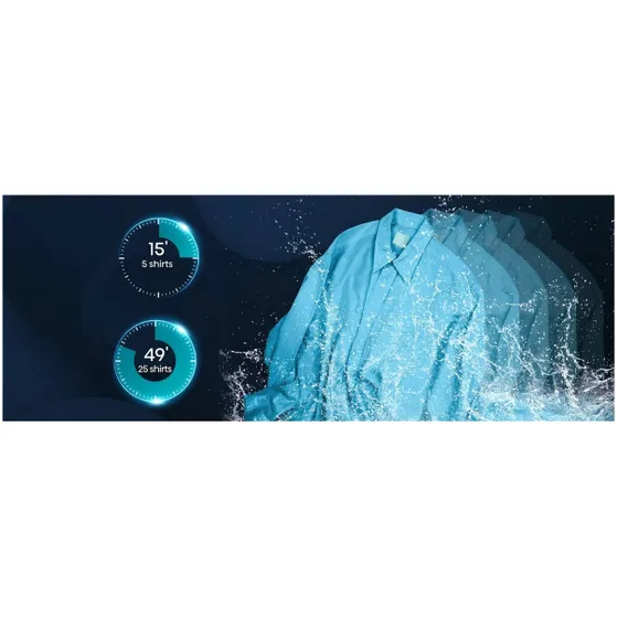 Hisense WF5S1045BB Zwart