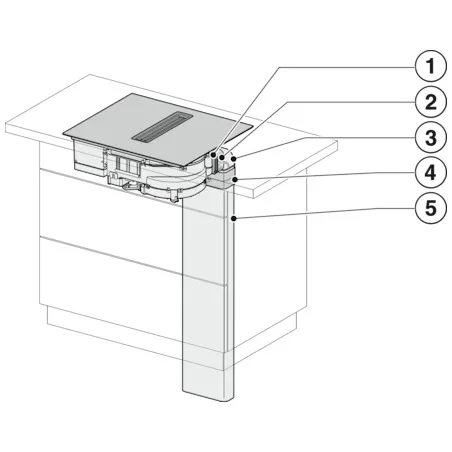 Miele KMDA 5649 FL BNI Zwart