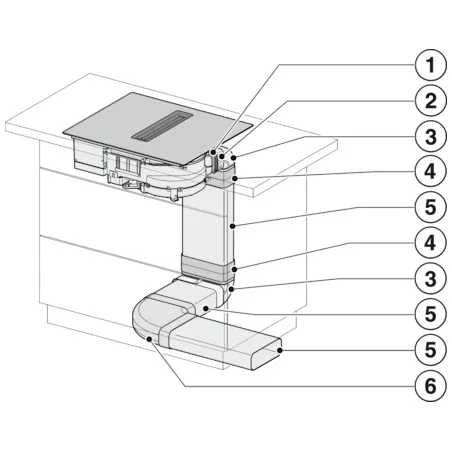 Miele KMDA 5649 FL BNI Zwart