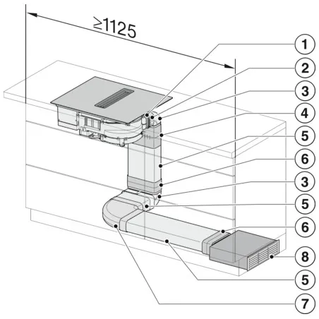 Miele KMDA 5649 FL BNI Zwart