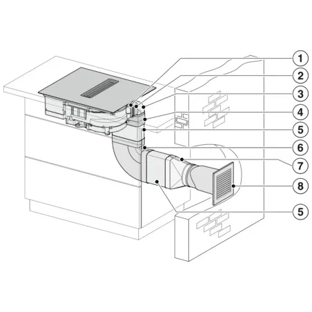 Miele KMDA 5649 FL BNI Zwart