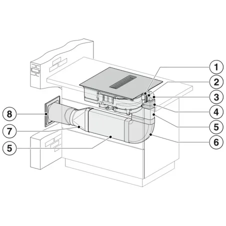 Miele KMDA 5649 FL BNI Zwart