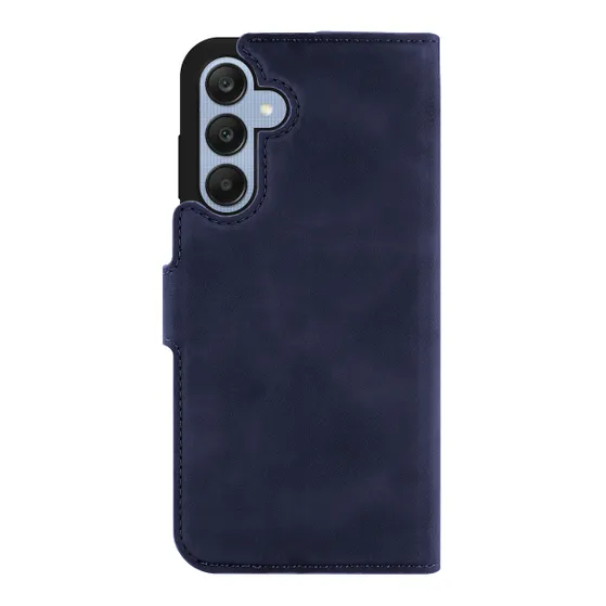 Just in Case Premium Wallet Case voor Samsung A25 Blauw