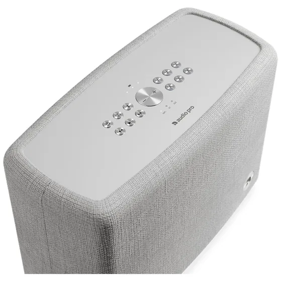 Audio Pro A15 W-Series Draagbare Smart Multiroom Lichtgrijs