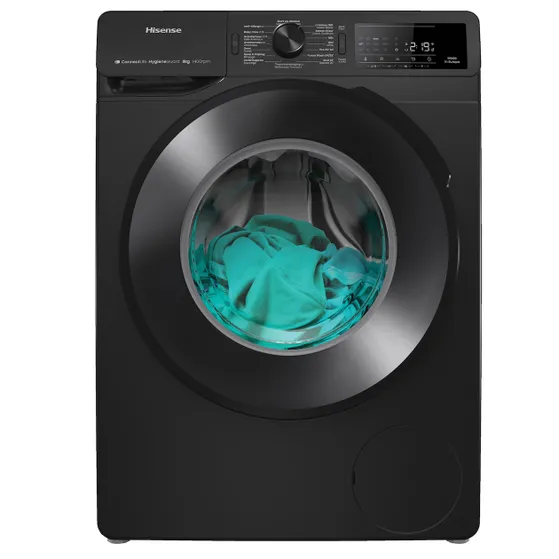 Hisense WF3V843BB/BLX Zwart