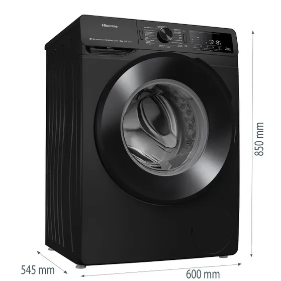 Hisense WF3V843BB/BLX Zwart