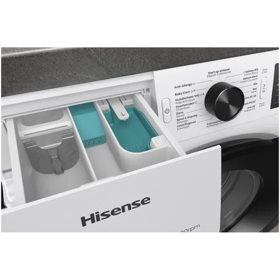Hisense WF3V843BB/BLX Zwart