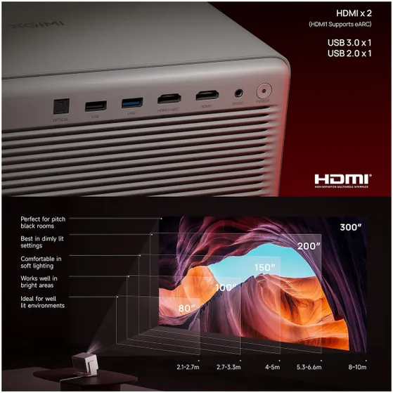 XGIMI Horizon 20 Pro DonkerGrijs