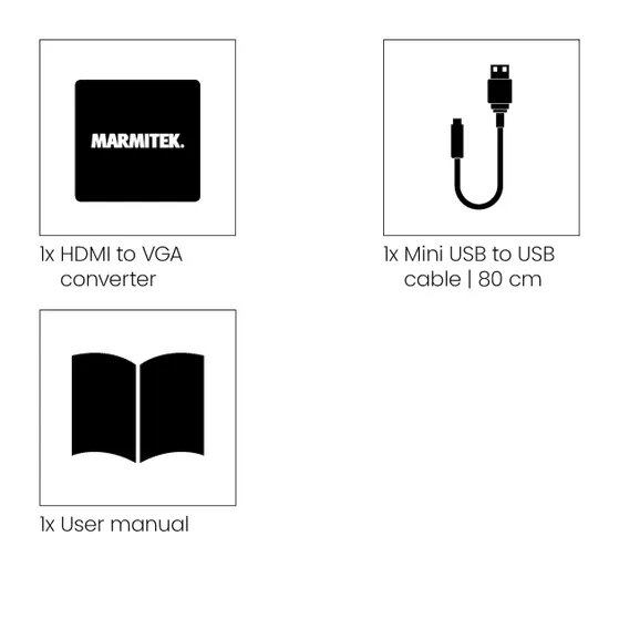 Marmitek Connect HV15 Zwart
