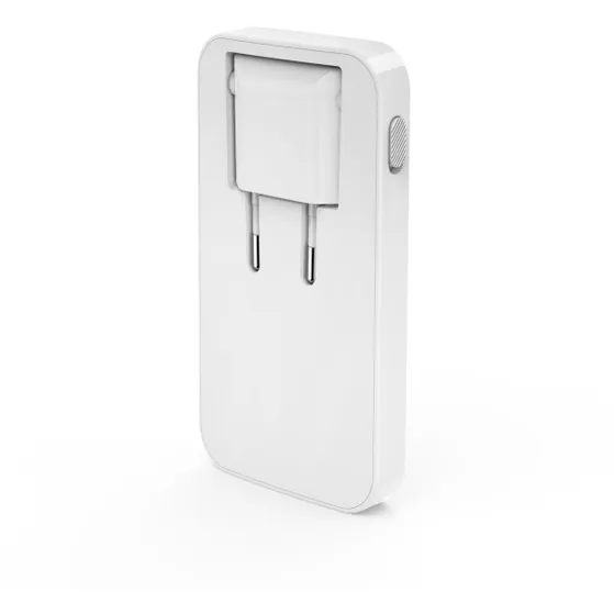 Hama Snellader 2x USB-C 1x USB-A  platte mini-oplader PD 65 W Wit