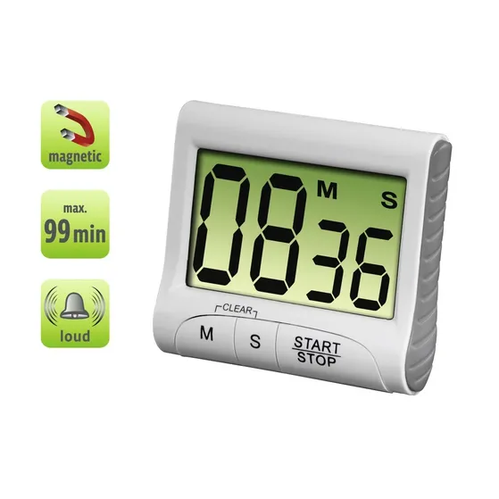 Xavax Keukenwekker Countdown digitaal Wit