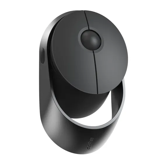 Rapoo Ralemo Air 1 Wireless Silent Multimode Mouse Donkergrijs