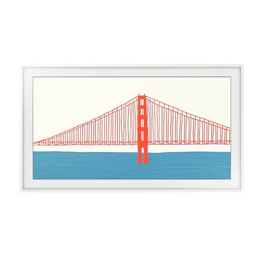 Samsung Verwisselbare lijst 50 inch The Frame Modern - Wit (2021-2025) Wit