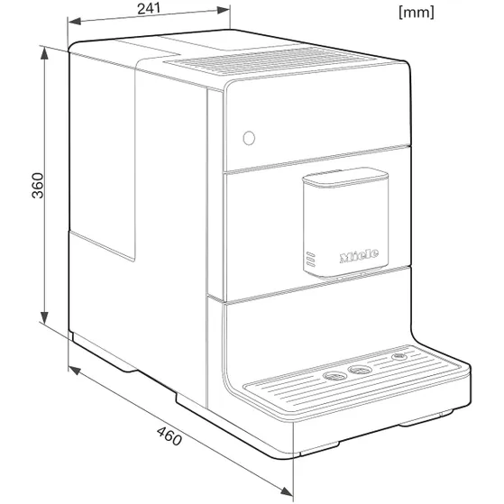 Miele CM 5510 Zilver