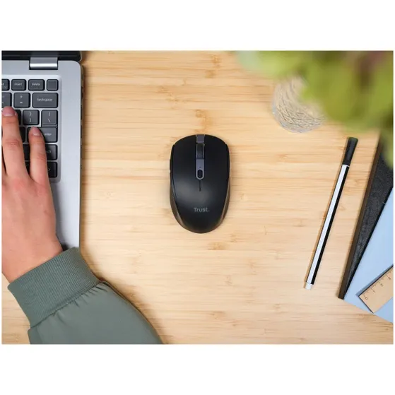 Trust Ozaa compact Draadloze Muis Zwart
