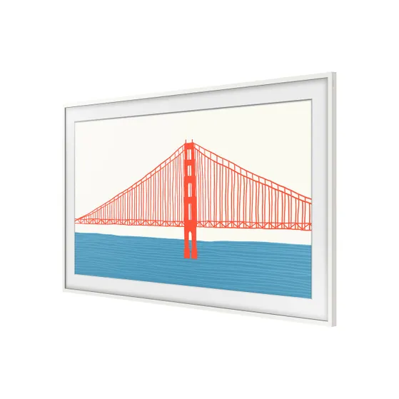 Samsung Verwisselbare lijst 43 inch The Frame Modern - Wit (2024/2023/2022/2021) Wit