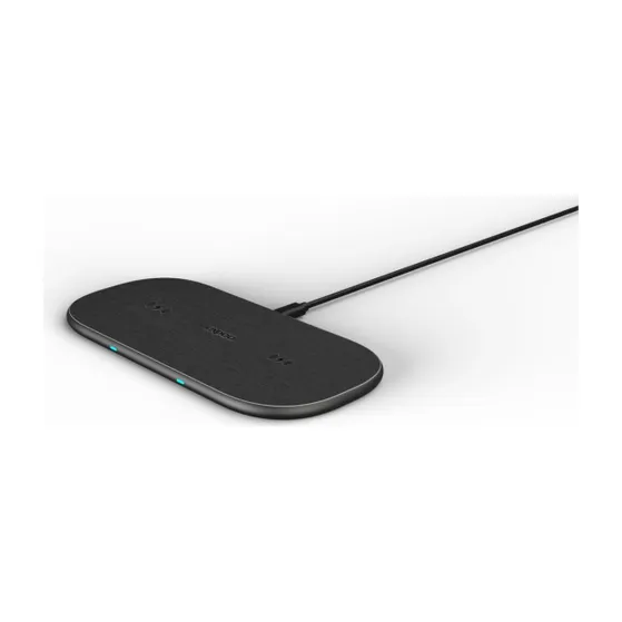 Rapoo XC260 Dual Wireless Charging Pad 20W Grijs
