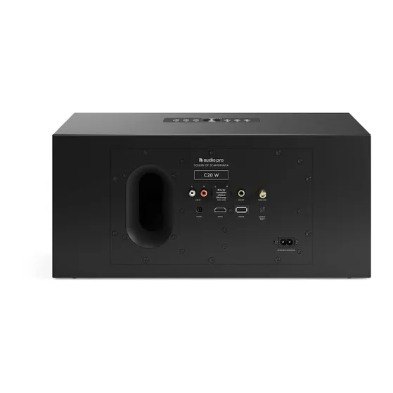 Audio Pro C20 W-Series Smart Multiroom HDMI + Phono Zwart