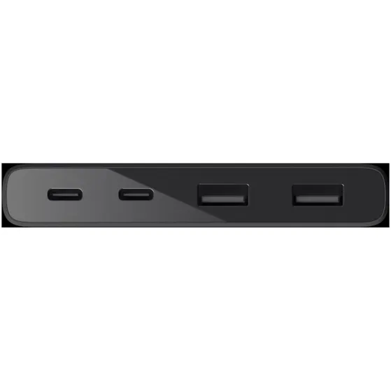Belkin USB-C 4-Port Mini Hub Zwart