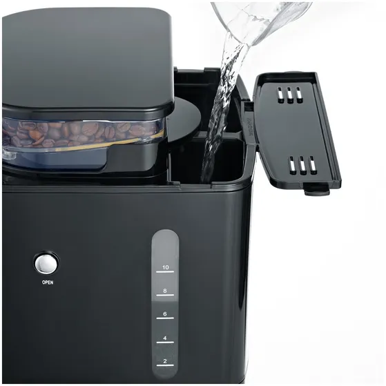 Severin KA4810 Zwart/rvs