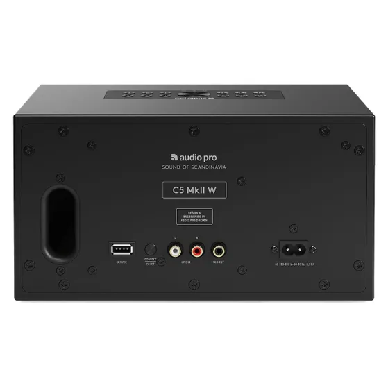 Audio Pro C5 W-Series Classic Multiroom Zwart