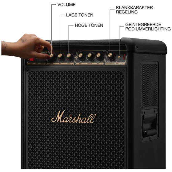 Marshall Bromley 750 BT Zwart
