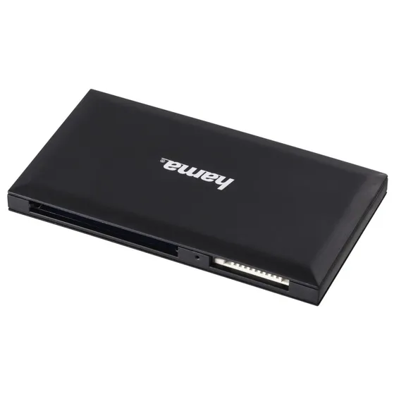 Hama USB-3.0-multi-kaartlezer, SD/microSD/CF/MS Zwart