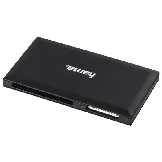 Hama USB-3.0-multi-kaartlezer, SD/microSD/CF/MS Zwart