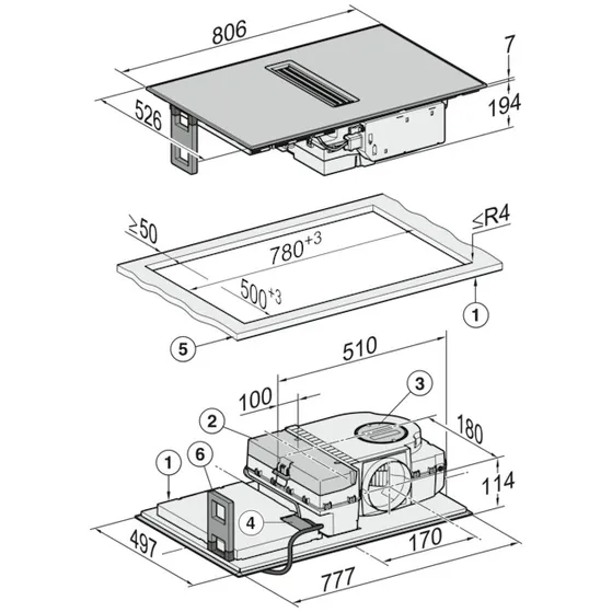 Miele KMDA7473-1 FR