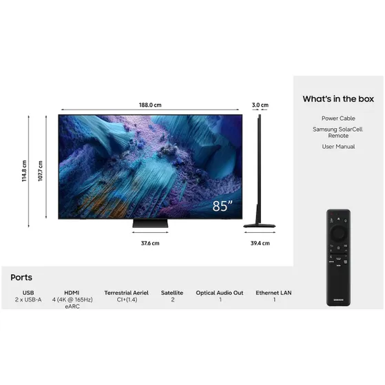 Samsung Micro RGB 85R95H (2026)