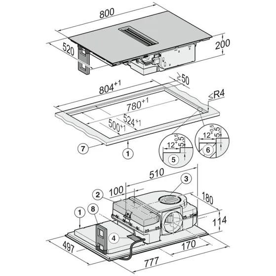 Miele KMDA7473-1 FL