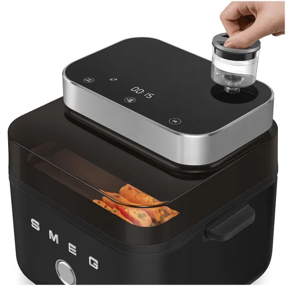 Smeg AFC01BLMEU Mat zwart