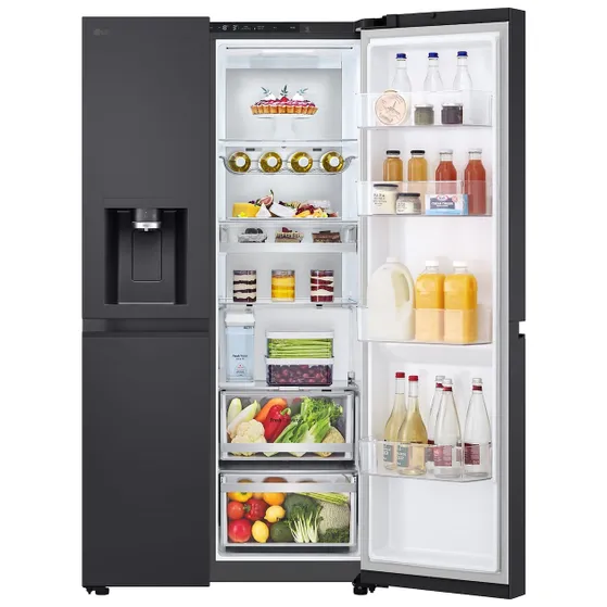 LG GSLE91EVAB Zwart