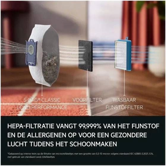 AEG VX83-A2EPP Zwart