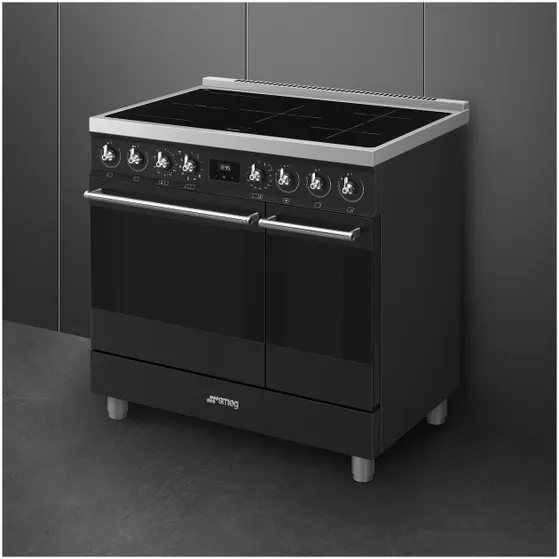Smeg C92IPMB2 Mat zwart