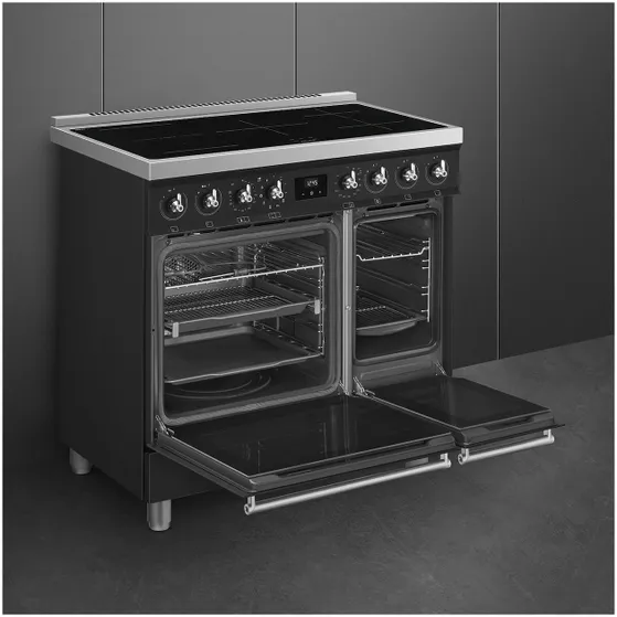 Smeg C92IPMB2 Mat zwart