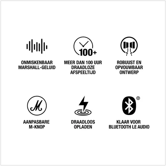 Marshall Major V Zwart