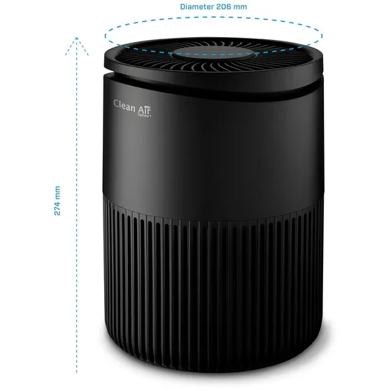 Clean Air Optima CA-503B compact smart Zwart