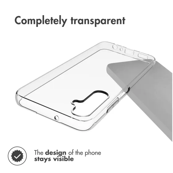 Accezz Clear Backcover Samsung Galaxy A05s Transparant
