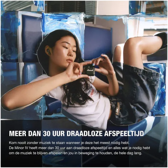 Marshall Minor IV Zwart