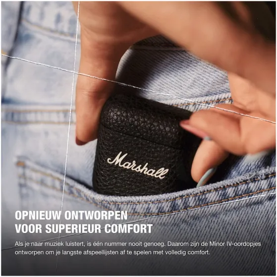 Marshall Minor IV Zwart