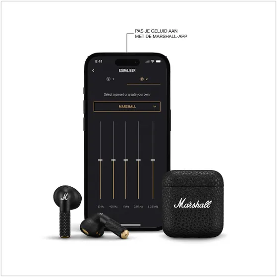 Marshall Minor IV Zwart